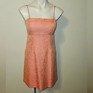 Worth Chic Pink Spaghetti Strap Dress Size 4 NWT